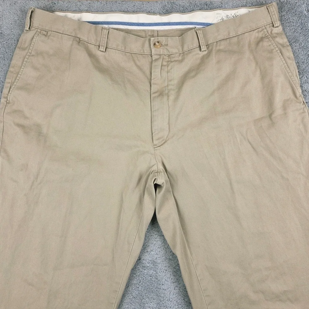 Polo Ralph Lauren Pants Mens 46Bx30 Tan Khaki Classic Fit Cotton Trousers Chinos